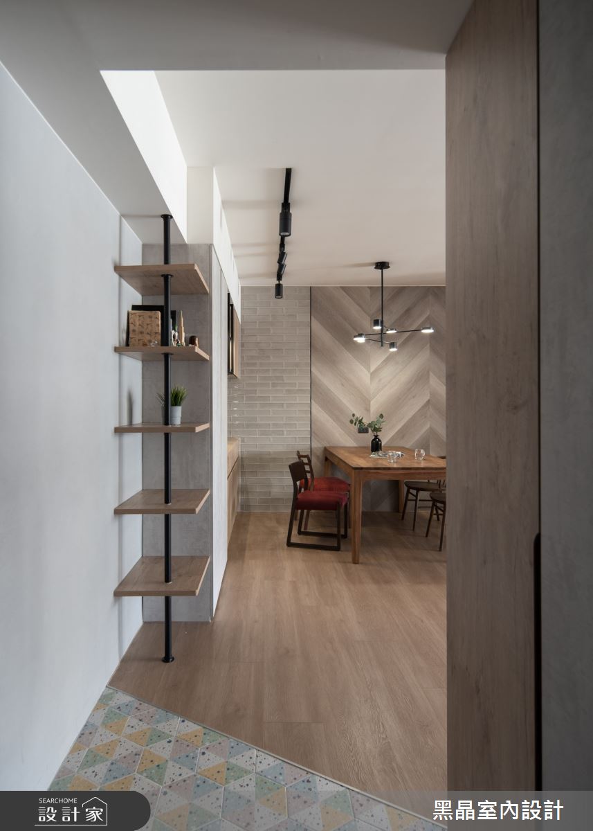 34坪老屋(16~30年)＿工業風玄關餐廳案例圖片＿黑晶室內設計＿黑晶_61之3