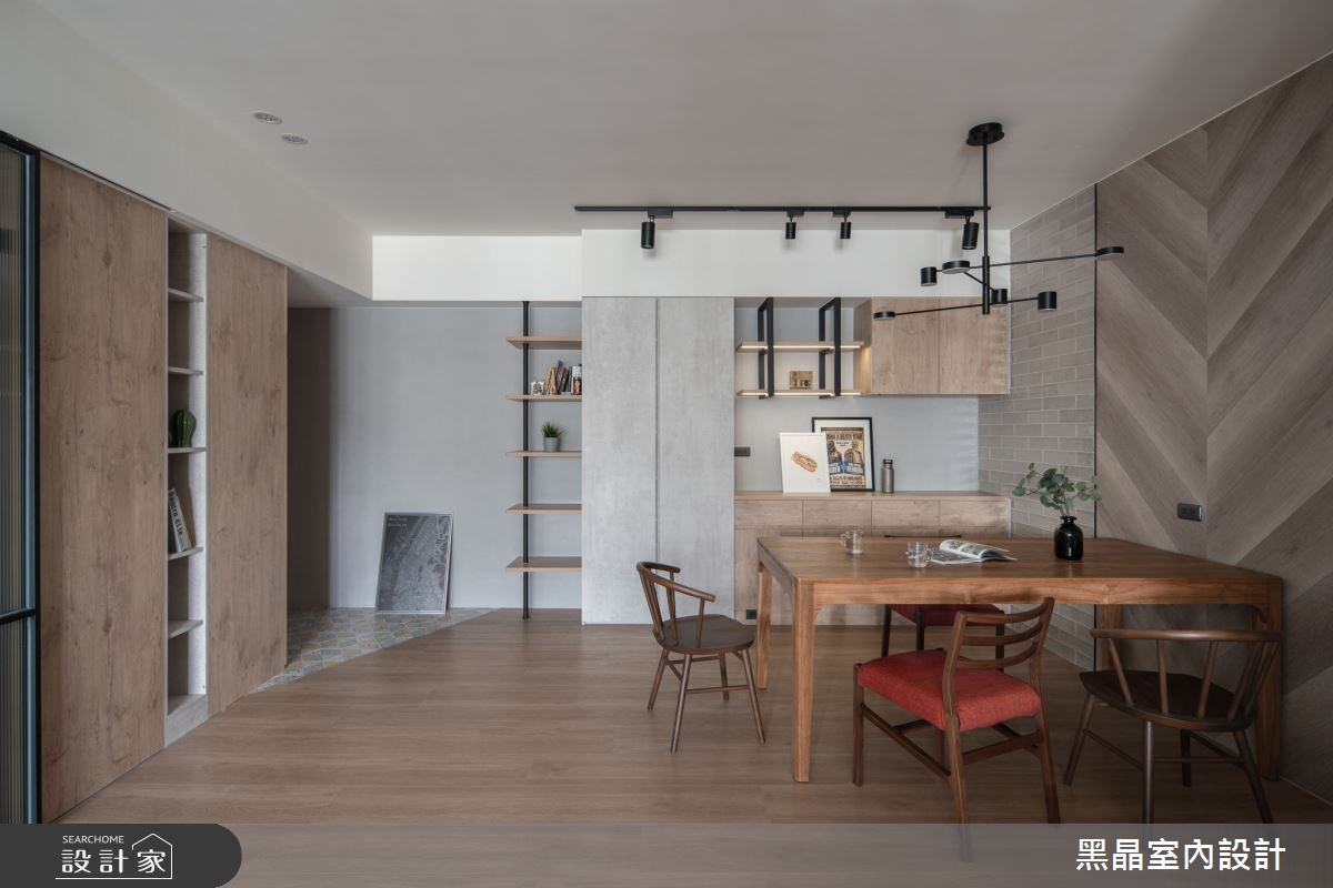 34坪老屋(16~30年)＿工業風餐廳案例圖片＿黑晶室內設計＿黑晶_61之9