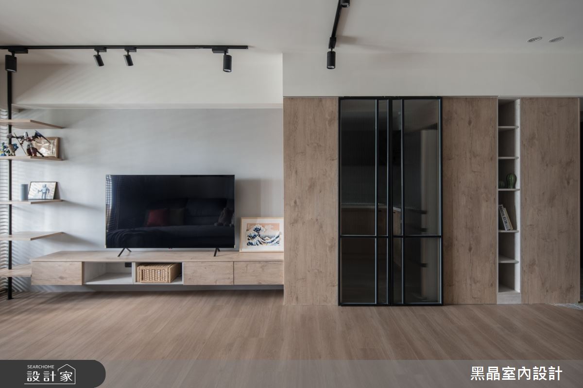 34坪老屋(16~30年)＿工業風客廳案例圖片＿黑晶室內設計＿黑晶_61之10