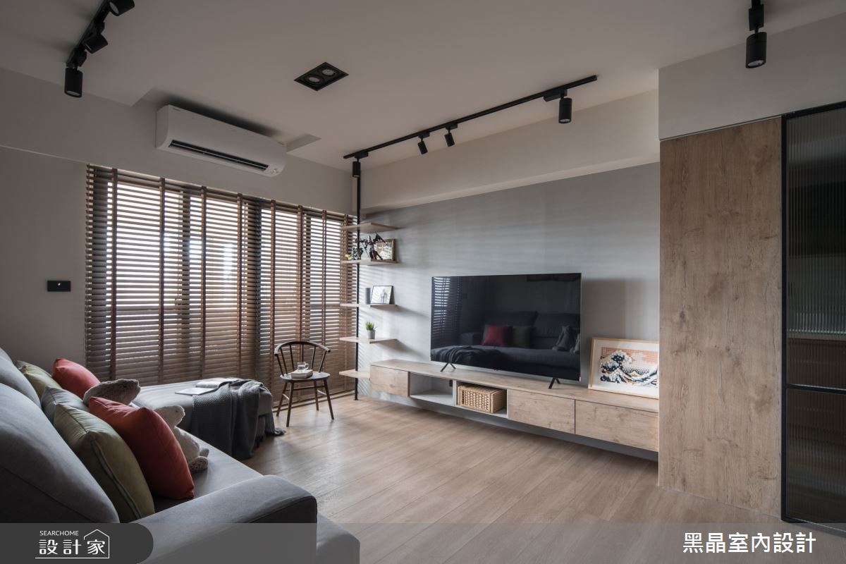 34坪老屋(16~30年)＿工業風客廳案例圖片＿黑晶室內設計＿黑晶_61之13