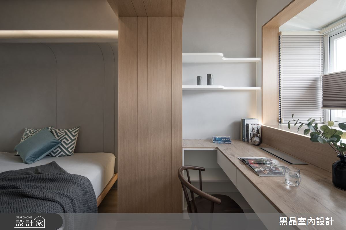 34坪老屋(16~30年)＿工業風臥室案例圖片＿黑晶室內設計＿黑晶_61之18