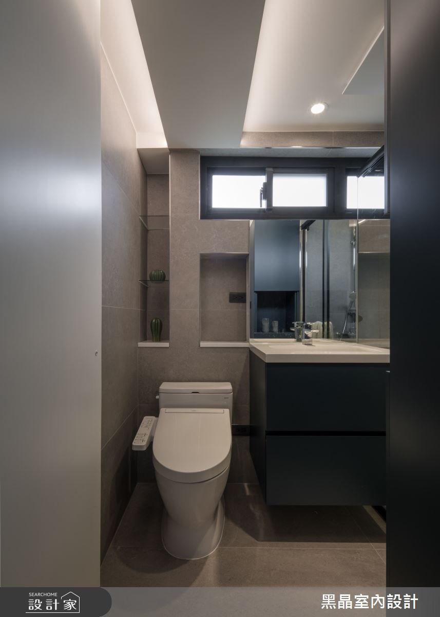 34坪老屋(16~30年)＿工業風浴室案例圖片＿黑晶室內設計＿黑晶_61之19