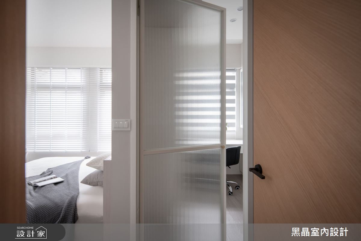 老屋(16~30年)＿溫潤奶茶風臥室更衣間案例圖片＿黑晶室內設計＿黑晶_62之16