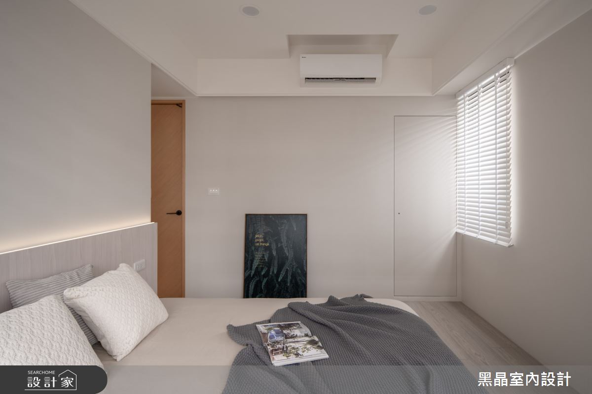 老屋(16~30年)＿溫潤奶茶風臥室案例圖片＿黑晶室內設計＿黑晶_62之23