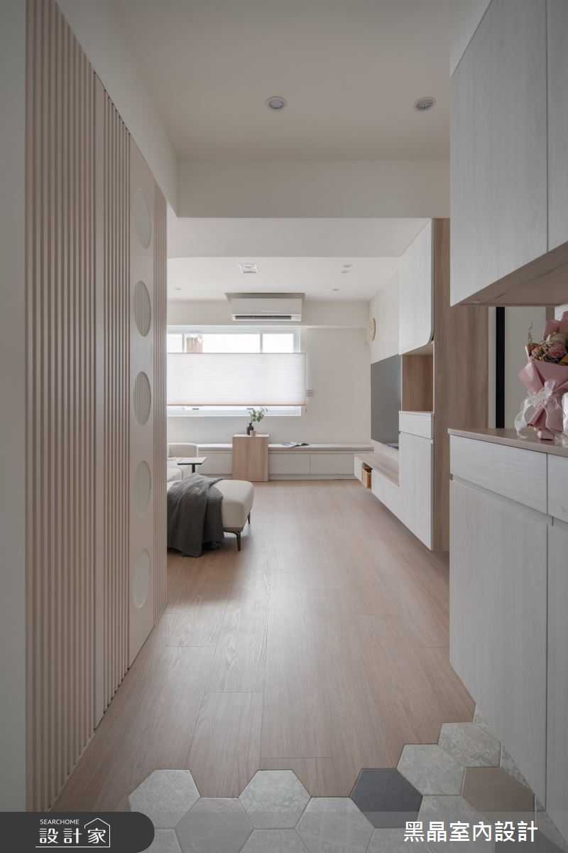 24坪老屋(16~30年)＿北歐風玄關客廳案例圖片＿黑晶室內設計＿黑晶_63之1