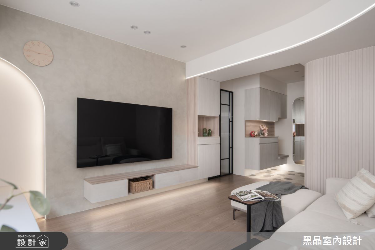 24坪老屋(16~30年)＿北歐風玄關客廳案例圖片＿黑晶室內設計＿黑晶_63之8