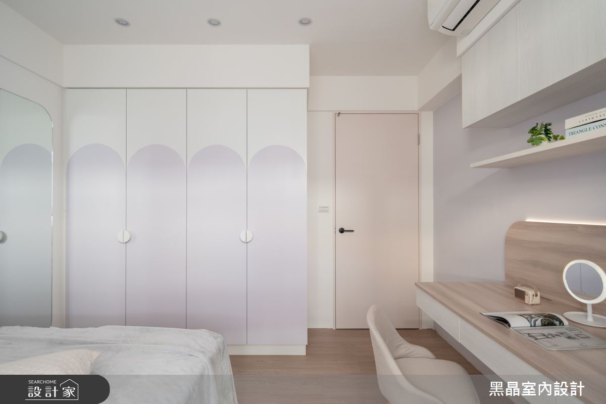 24坪老屋(16~30年)＿北歐風臥室案例圖片＿黑晶室內設計＿黑晶_63之24