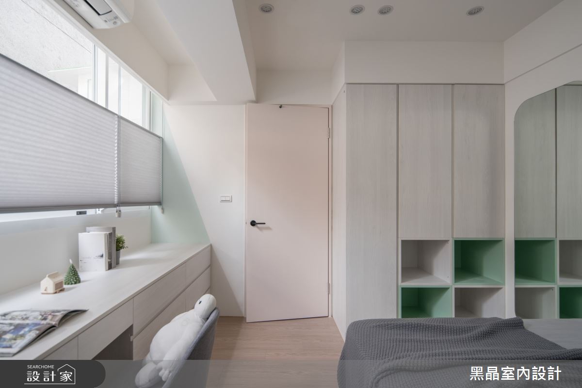 24坪老屋(16~30年)＿北歐風臥室案例圖片＿黑晶室內設計＿黑晶_63之3758