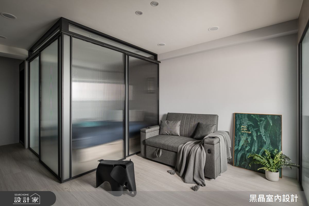 10坪老屋(16~30年)＿現代風客廳案例圖片＿黑晶室內設計＿黑晶_64之8