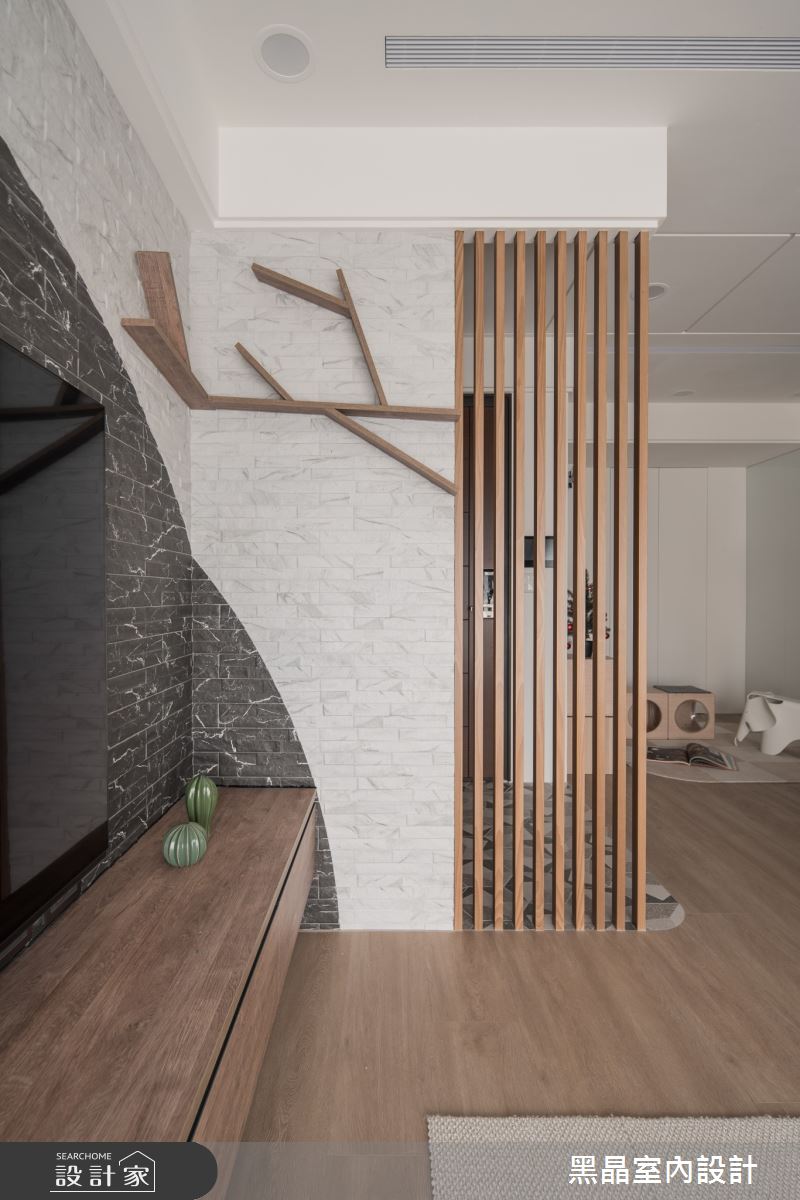 37坪新成屋(5年以下)＿現代風客廳案例圖片＿黑晶室內設計＿黑晶_66之11