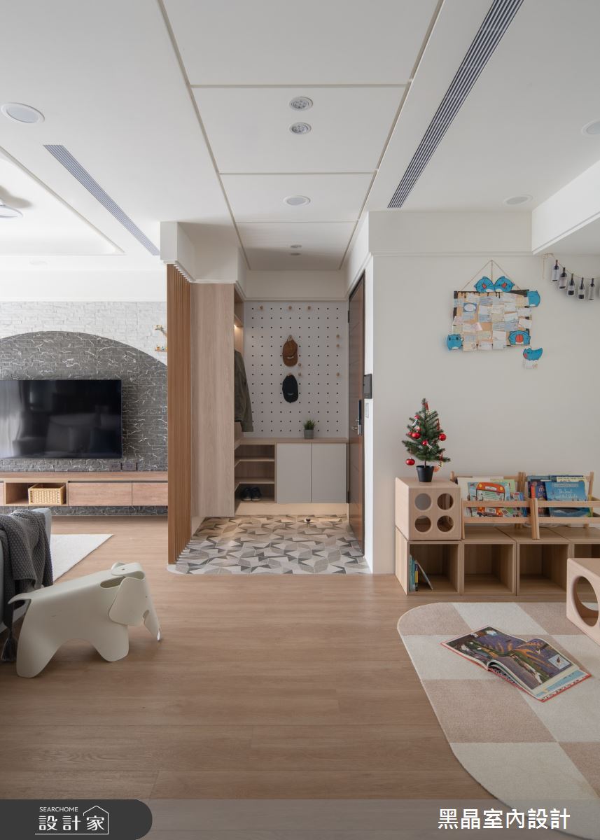 37坪新成屋(5年以下)＿現代風玄關案例圖片＿黑晶室內設計＿黑晶_66之12