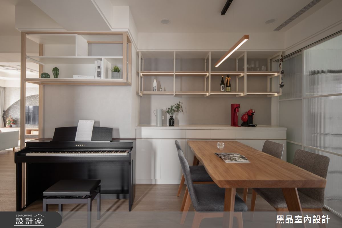 37坪新成屋(5年以下)＿現代風餐廳案例圖片＿黑晶室內設計＿黑晶_66之16
