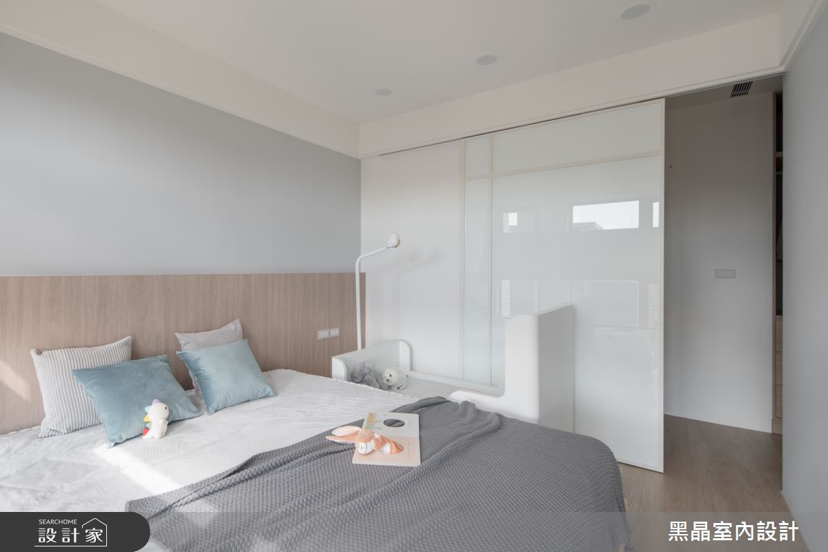 37坪新成屋(5年以下)＿現代風臥室案例圖片＿黑晶室內設計＿黑晶_66之22