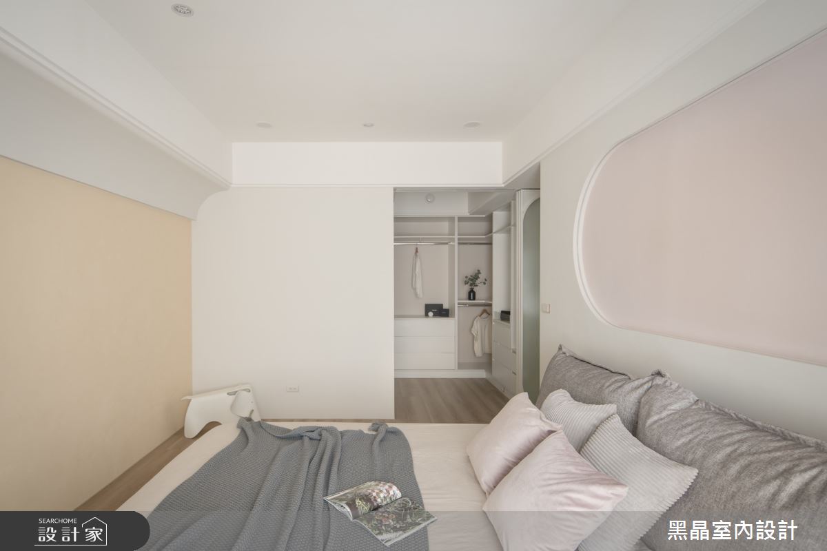 37坪新成屋(5年以下)＿北歐風臥室更衣間案例圖片＿黑晶室內設計＿黑晶_67之18