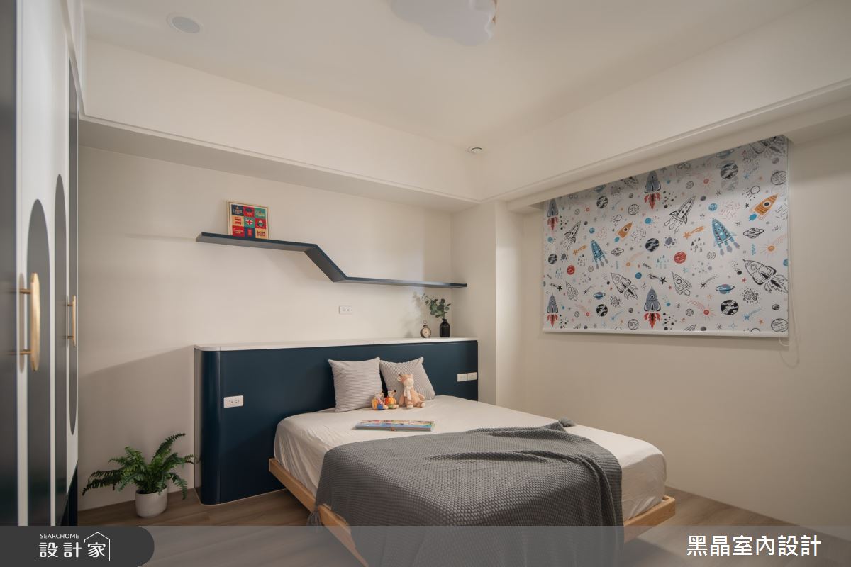 37坪新成屋(5年以下)＿北歐風臥室案例圖片＿黑晶室內設計＿黑晶_67之23