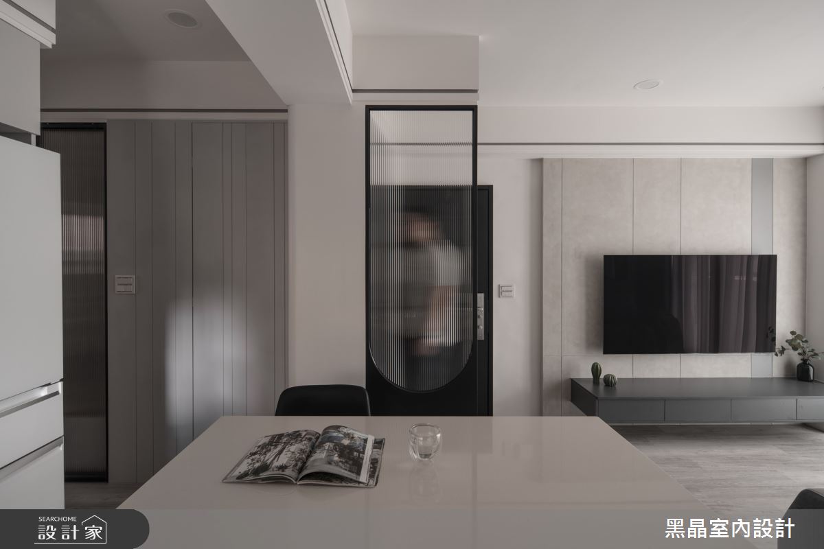 老屋(16~30年)＿北歐風客廳餐廳案例圖片＿黑晶室內設計＿黑晶_68之2