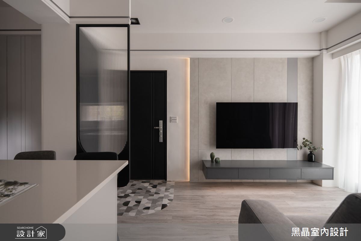 老屋(16~30年)＿北歐風玄關客廳餐廳案例圖片＿黑晶室內設計＿黑晶_68之6