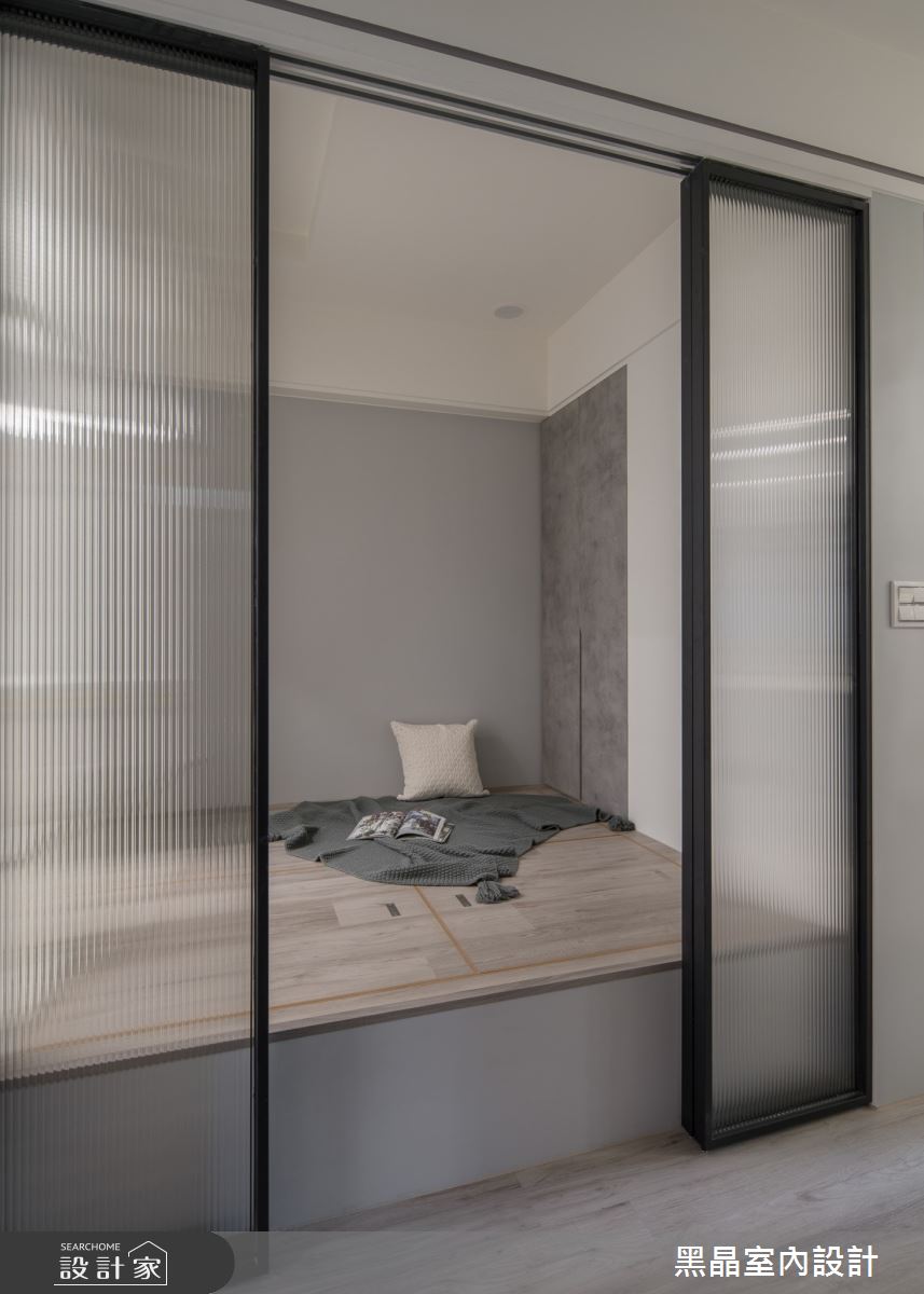 老屋(16~30年)＿北歐風臥室多功能室案例圖片＿黑晶室內設計＿黑晶_68之12