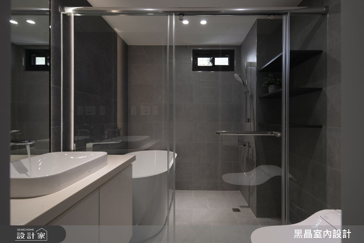 老屋(16~30年)＿北歐風浴室案例圖片＿黑晶室內設計＿黑晶_68之14