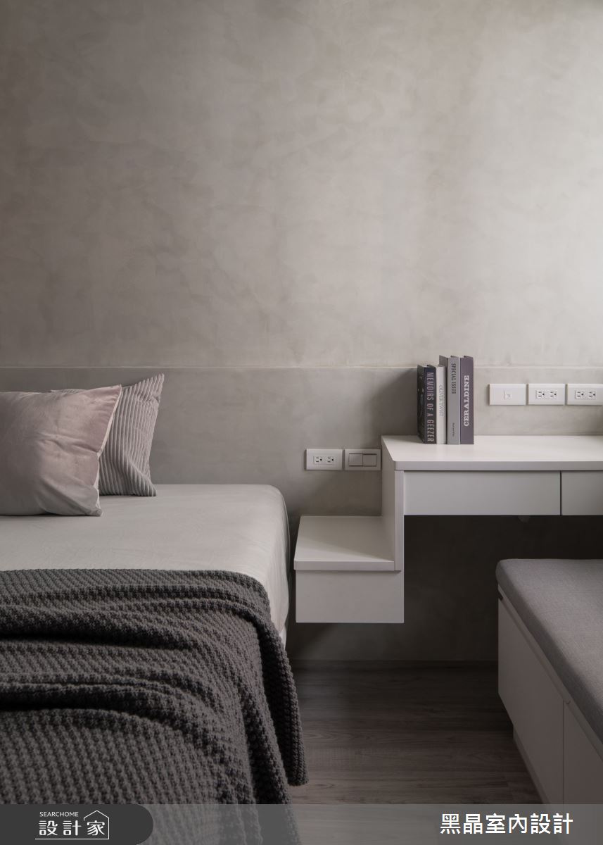 老屋(16~30年)＿北歐風臥室臥榻案例圖片＿黑晶室內設計＿黑晶_68之20
