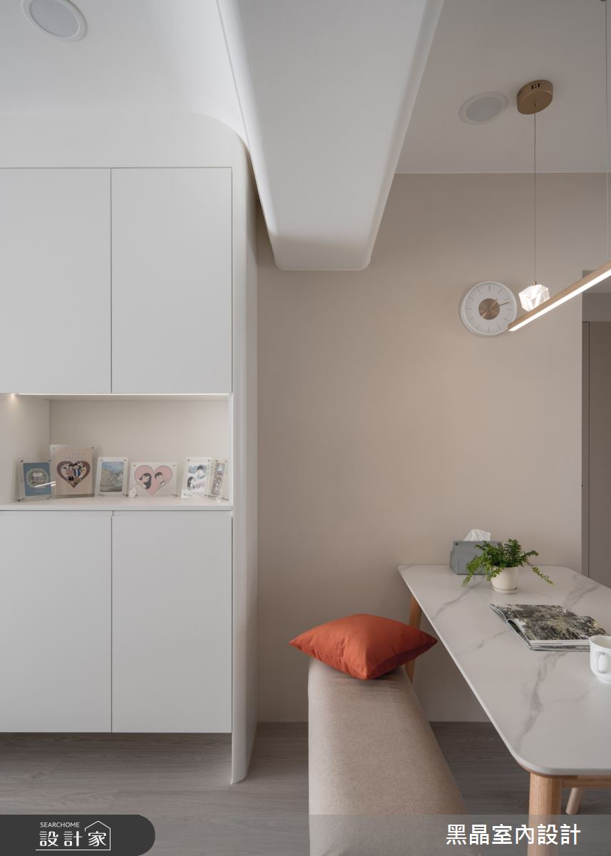 24坪老屋(16~30年)＿奶油北歐風餐廳案例圖片＿黑晶室內設計＿黑晶_69之5