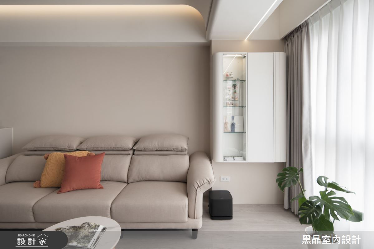 24坪老屋(16~30年)＿奶油北歐風客廳案例圖片＿黑晶室內設計＿黑晶_69之3