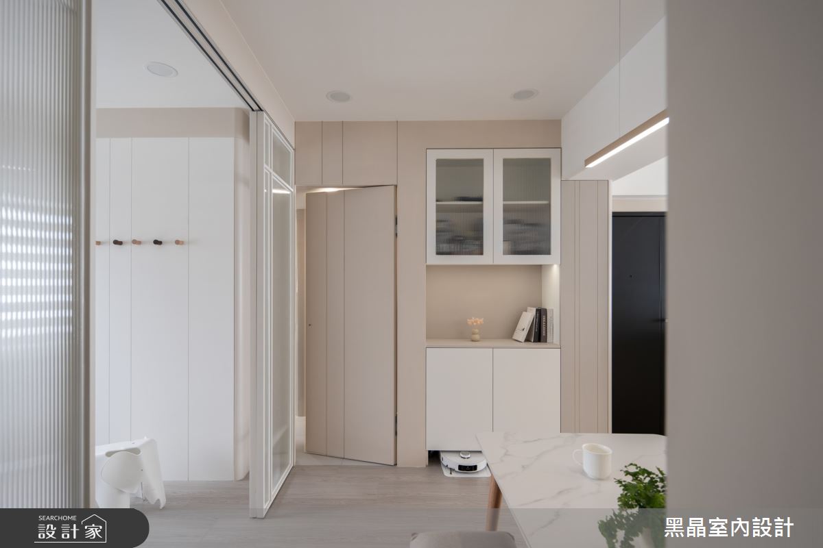 24坪老屋(16~30年)＿奶油北歐風餐廳案例圖片＿黑晶室內設計＿黑晶_69之10