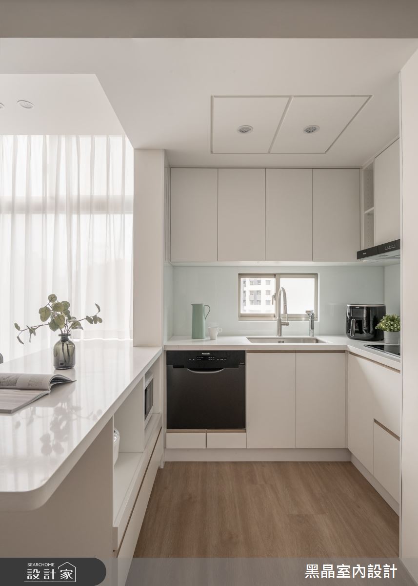 14坪老屋(16~30年)＿溫馨北歐風廚房案例圖片＿黑晶室內設計＿黑晶_70之11