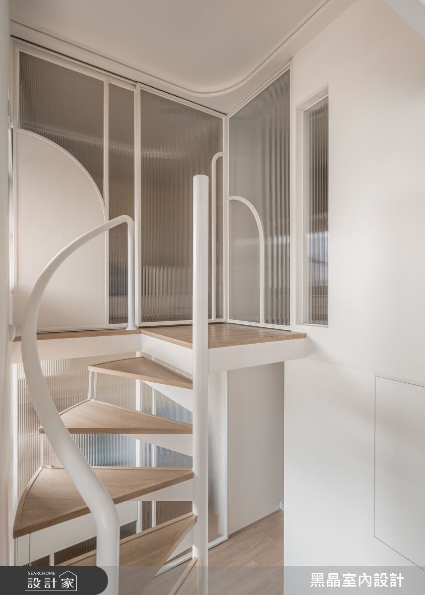 14坪老屋(16~30年)＿溫馨北歐風樓梯案例圖片＿黑晶室內設計＿黑晶_70之13