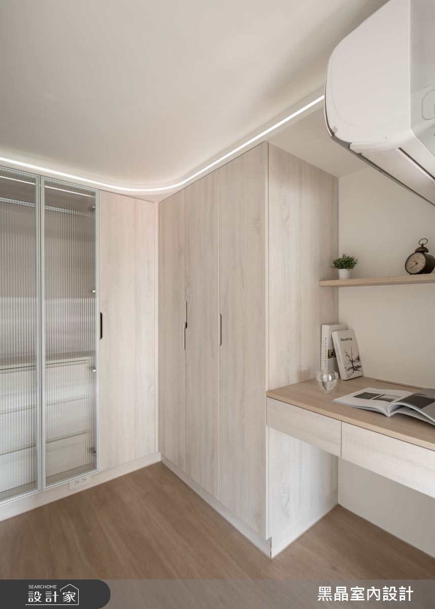 14坪老屋(16~30年)＿溫馨北歐風臥室案例圖片＿黑晶室內設計＿黑晶_70之18