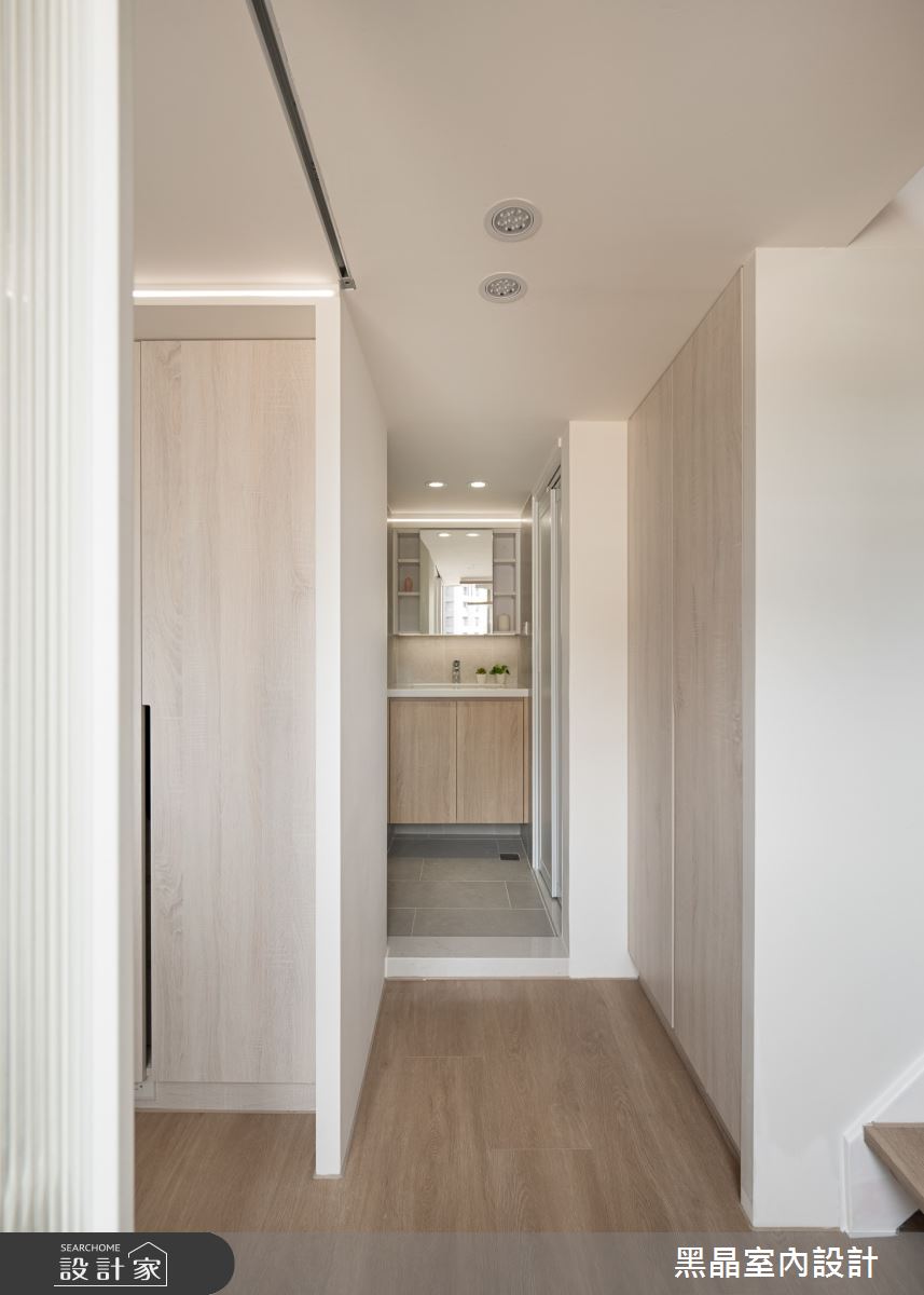 14坪老屋(16~30年)＿溫馨北歐風浴室案例圖片＿黑晶室內設計＿黑晶_70之22