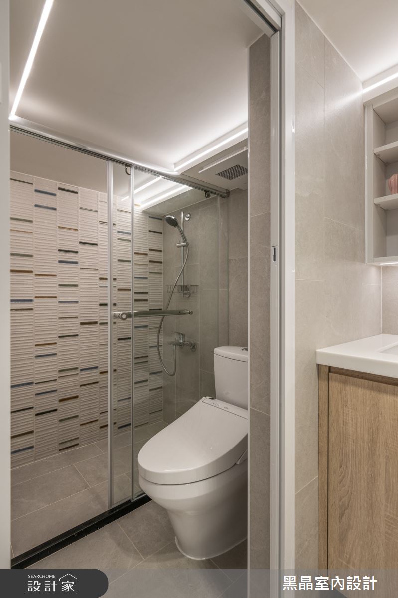 14坪老屋(16~30年)＿溫馨北歐風浴室案例圖片＿黑晶室內設計＿黑晶_70之25