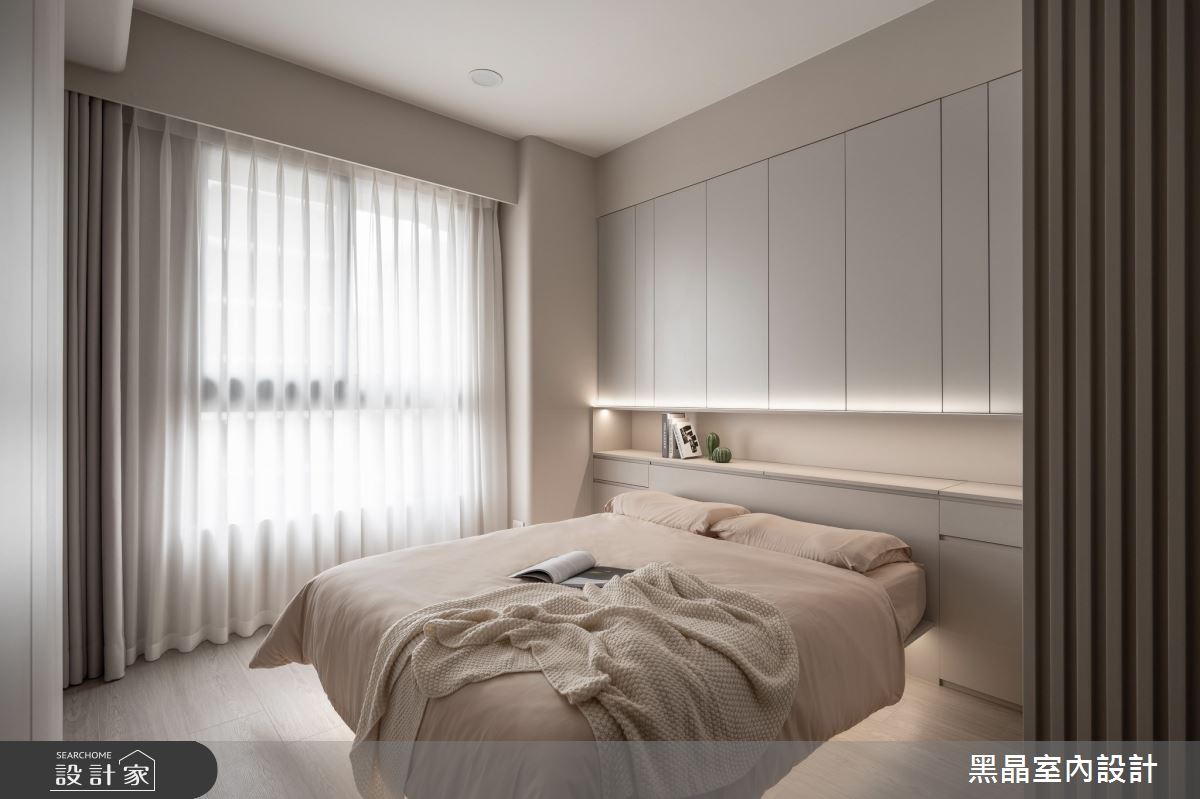 22坪老屋(16~30年)＿柔霧北歐風臥室案例圖片＿黑晶室內設計＿黑晶_72之11