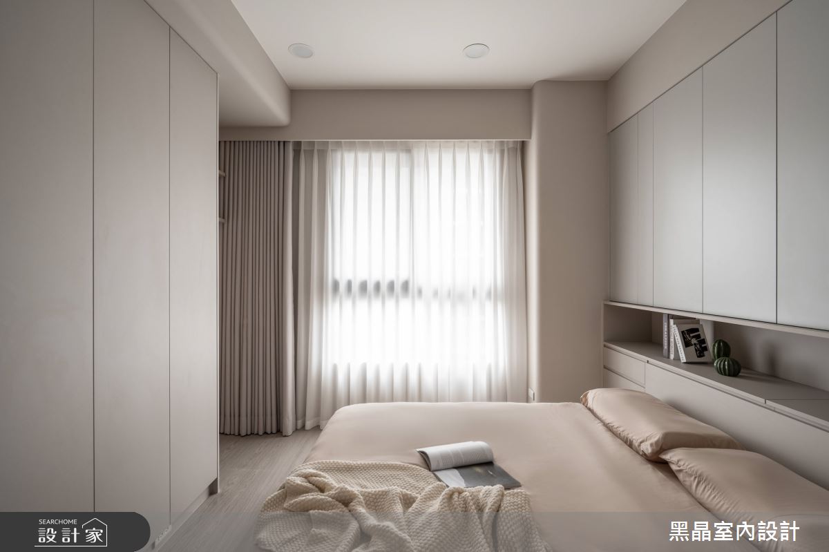 22坪老屋(16~30年)＿柔霧北歐風臥室案例圖片＿黑晶室內設計＿黑晶_72之12