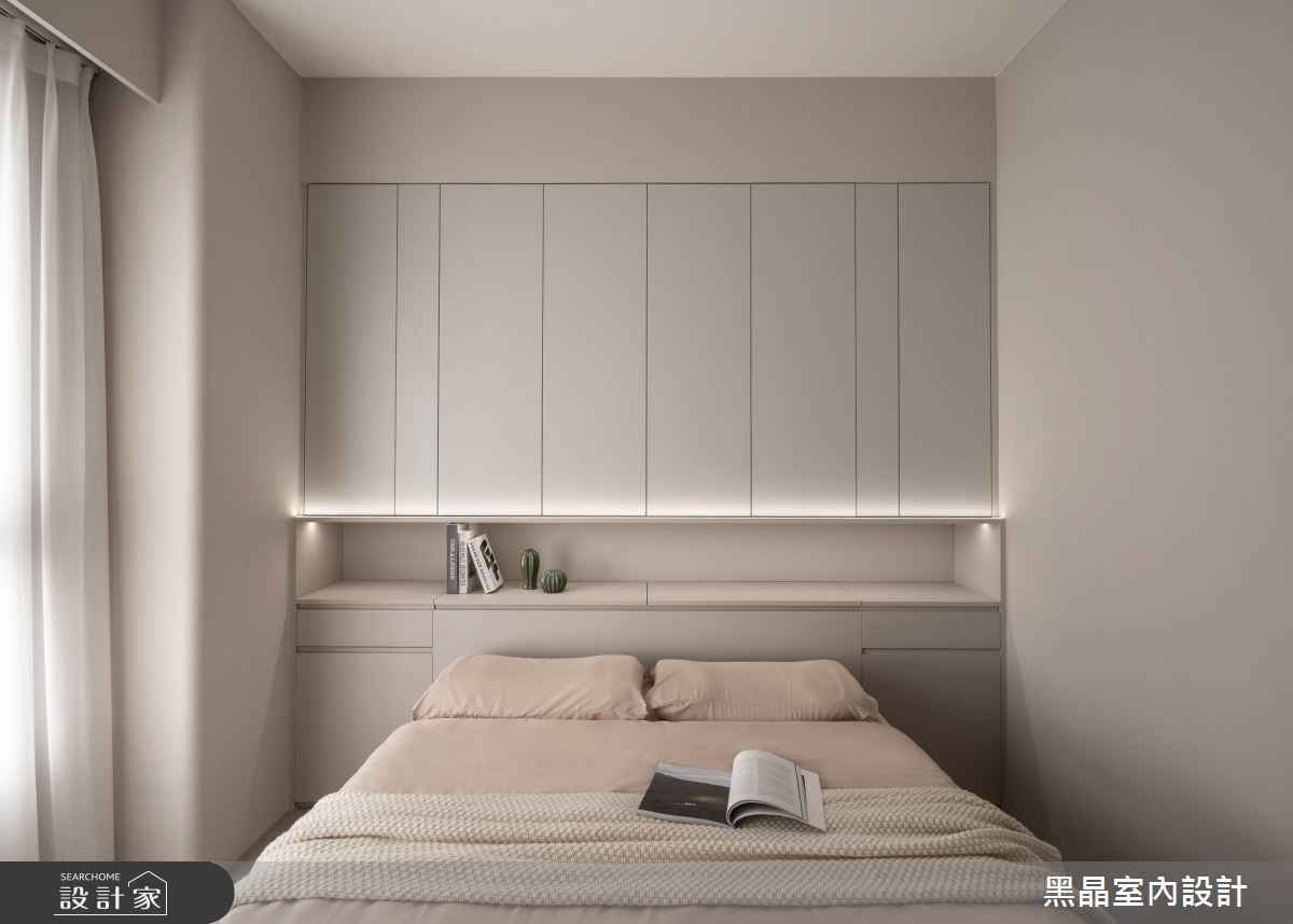 22坪老屋(16~30年)＿柔霧北歐風臥室案例圖片＿黑晶室內設計＿黑晶_72之13