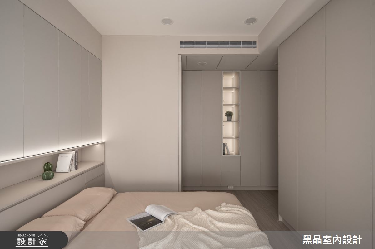 22坪老屋(16~30年)＿柔霧北歐風臥室案例圖片＿黑晶室內設計＿黑晶_72之16