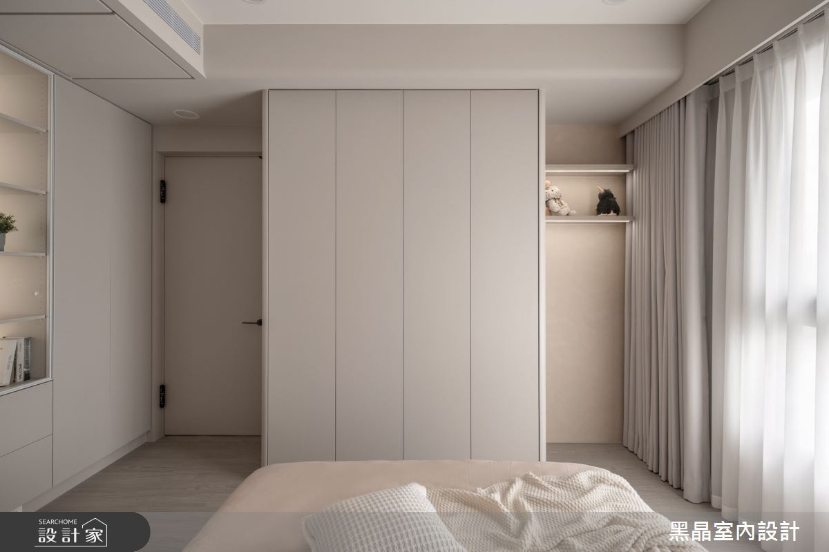 22坪老屋(16~30年)＿柔霧北歐風臥室案例圖片＿黑晶室內設計＿黑晶_72之17