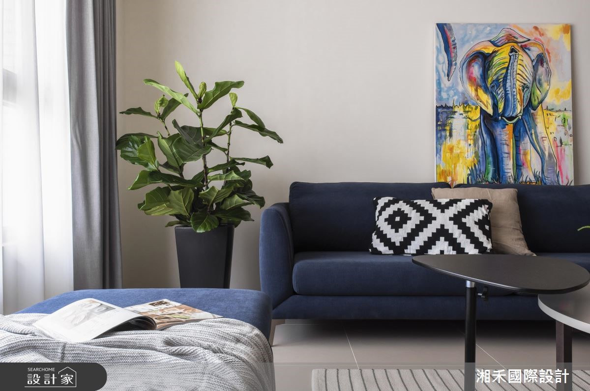 25坪新成屋(5年以下)＿簡約風客廳案例圖片＿湘禾國際設計＿湘禾_12之7