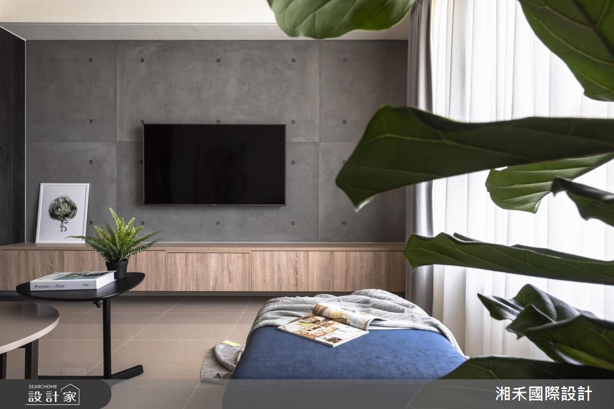 25坪新成屋(5年以下)＿簡約風客廳案例圖片＿湘禾國際設計＿湘禾_12之11