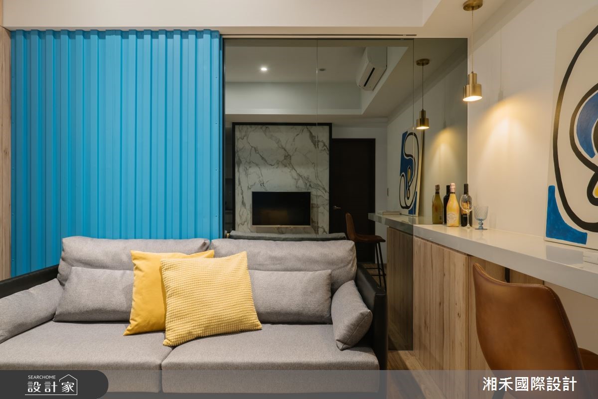 18坪新成屋(5年以下)＿混搭風客廳案例圖片＿湘禾國際設計＿湘禾_14之3