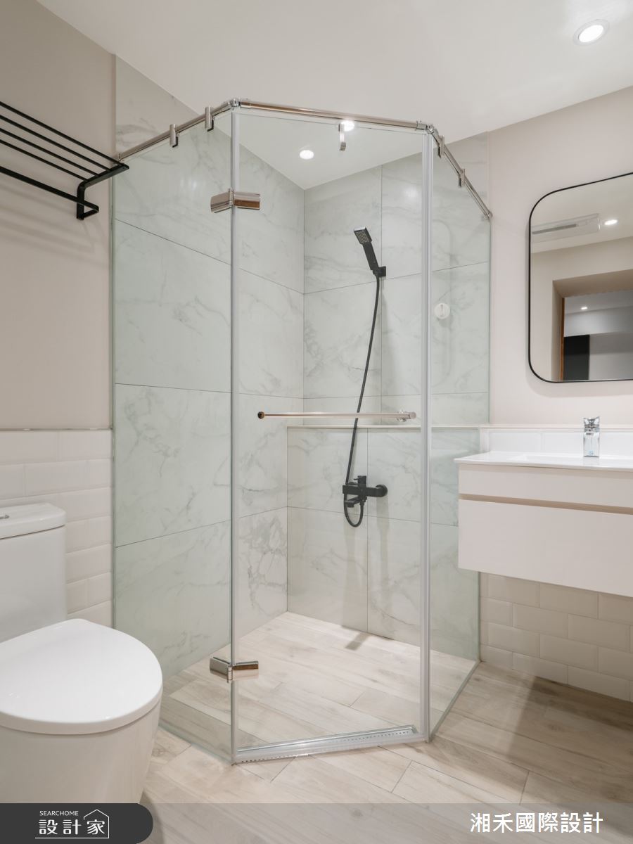 26坪老屋(16~30年)＿北歐風浴室案例圖片＿湘禾國際設計＿湘禾_17之19