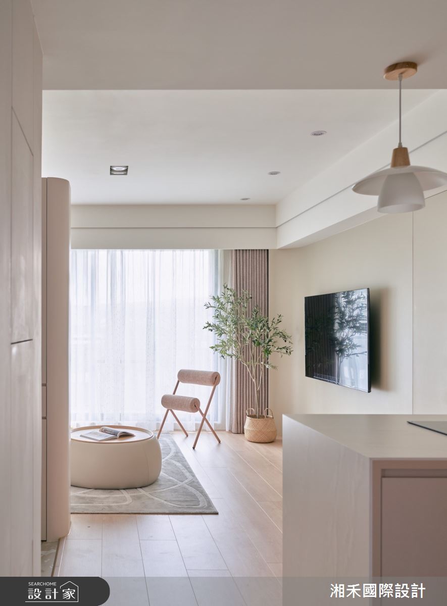 24坪中古屋(5~15年)＿混搭風客廳餐廳中島案例圖片＿湘禾國際設計＿湘禾_23之11