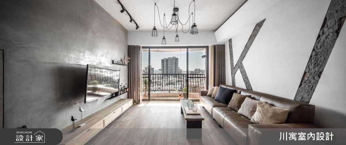 27坪新成屋(5年以下)＿工業風案例圖片＿川寓室內裝修設計工程有限公司＿川寓_07之6