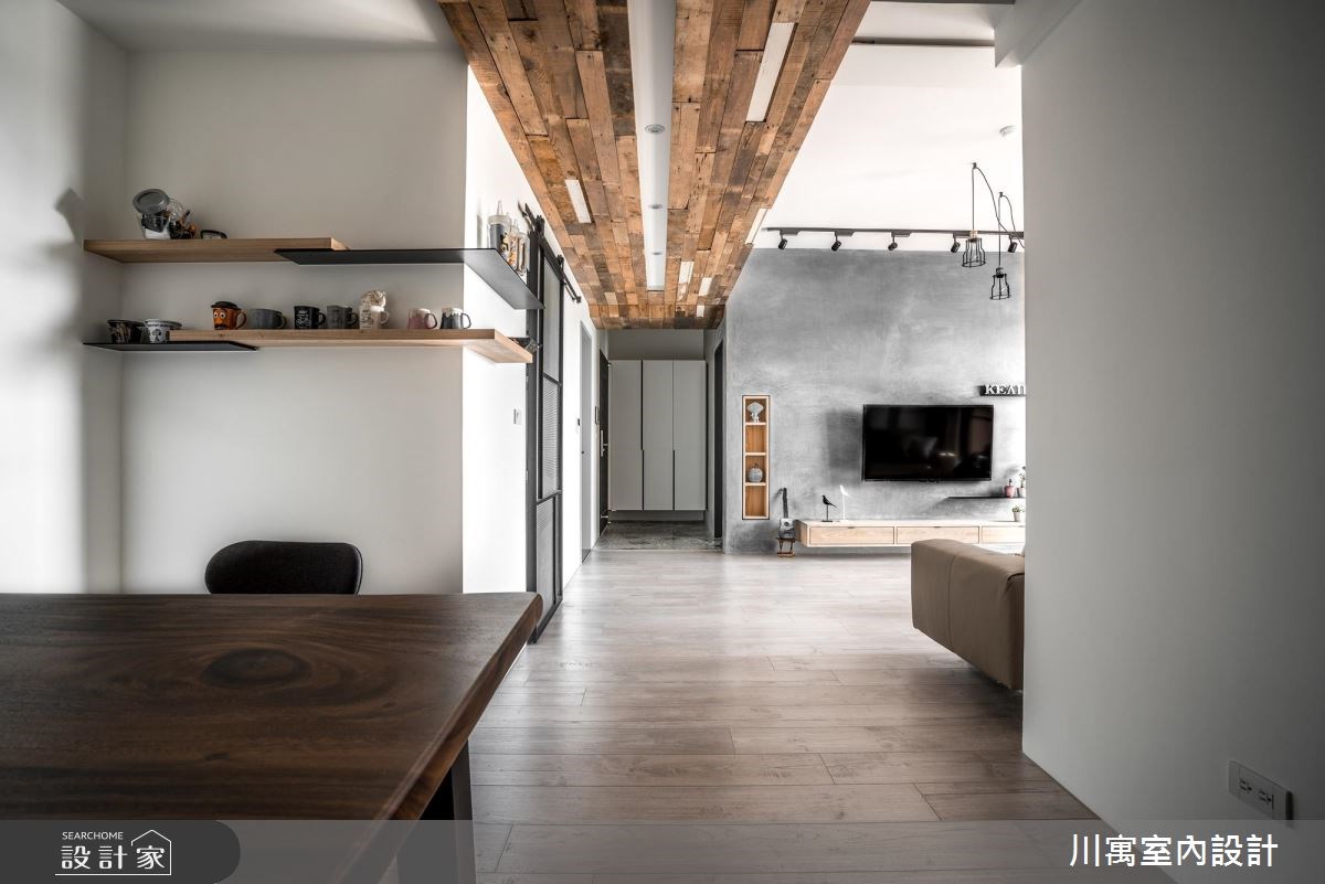 27坪新成屋(5年以下)＿工業風案例圖片＿川寓室內裝修設計工程有限公司＿川寓_07之10