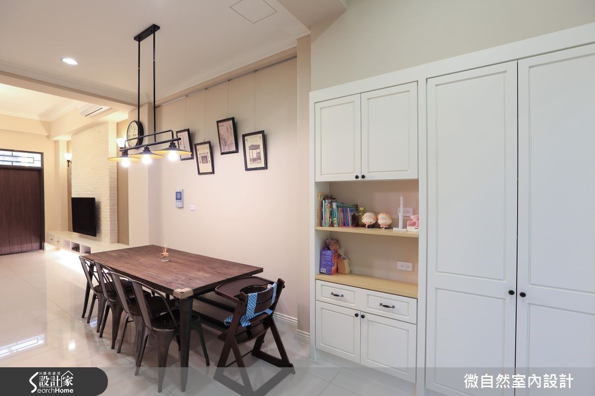 45坪新成屋(5年以下)＿美式風案例圖片＿微自然室內裝修設計有限公司＿微自然_01之5