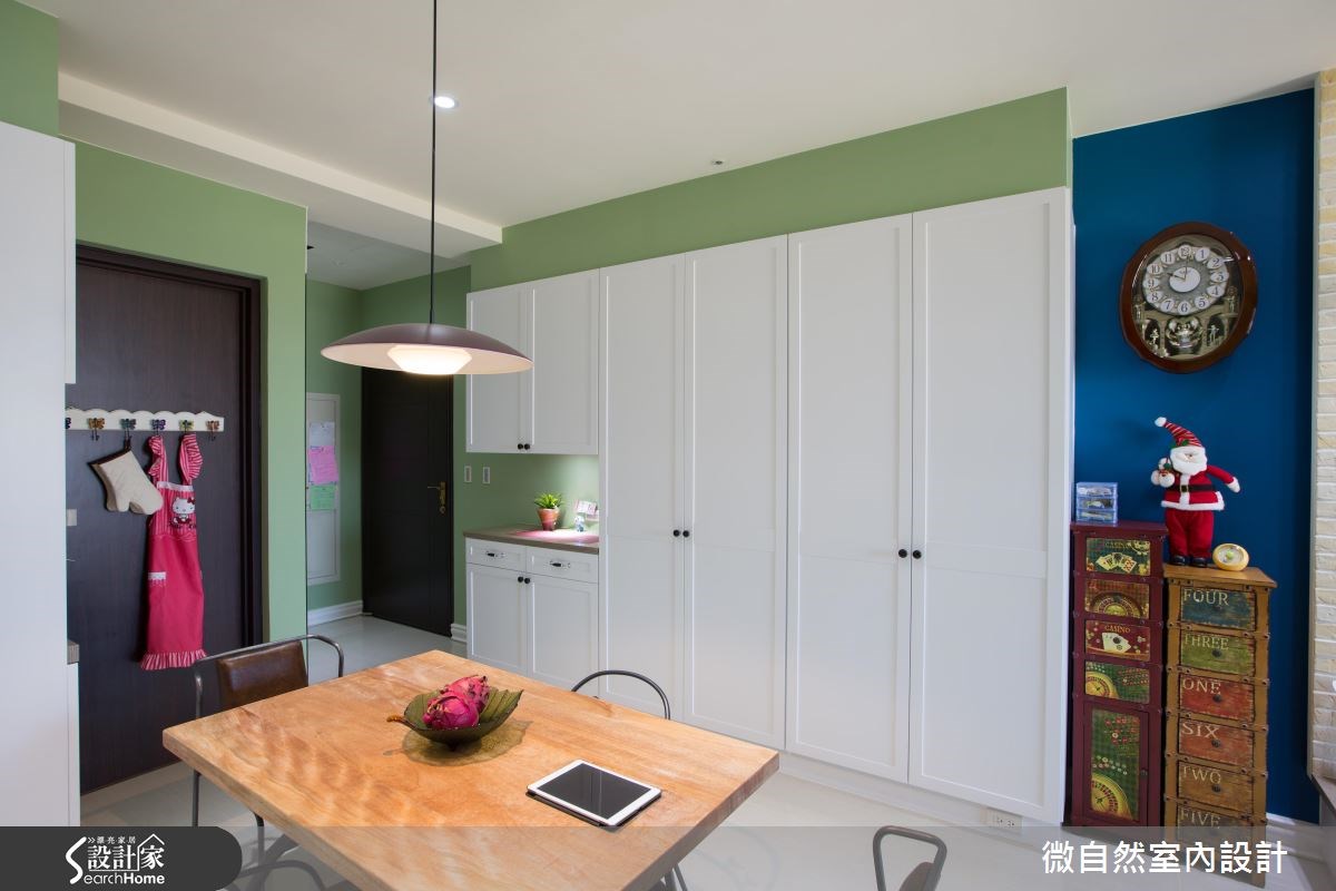 28坪新成屋(5年以下)＿美式風案例圖片＿微自然室內裝修設計有限公司＿微自然_03之3