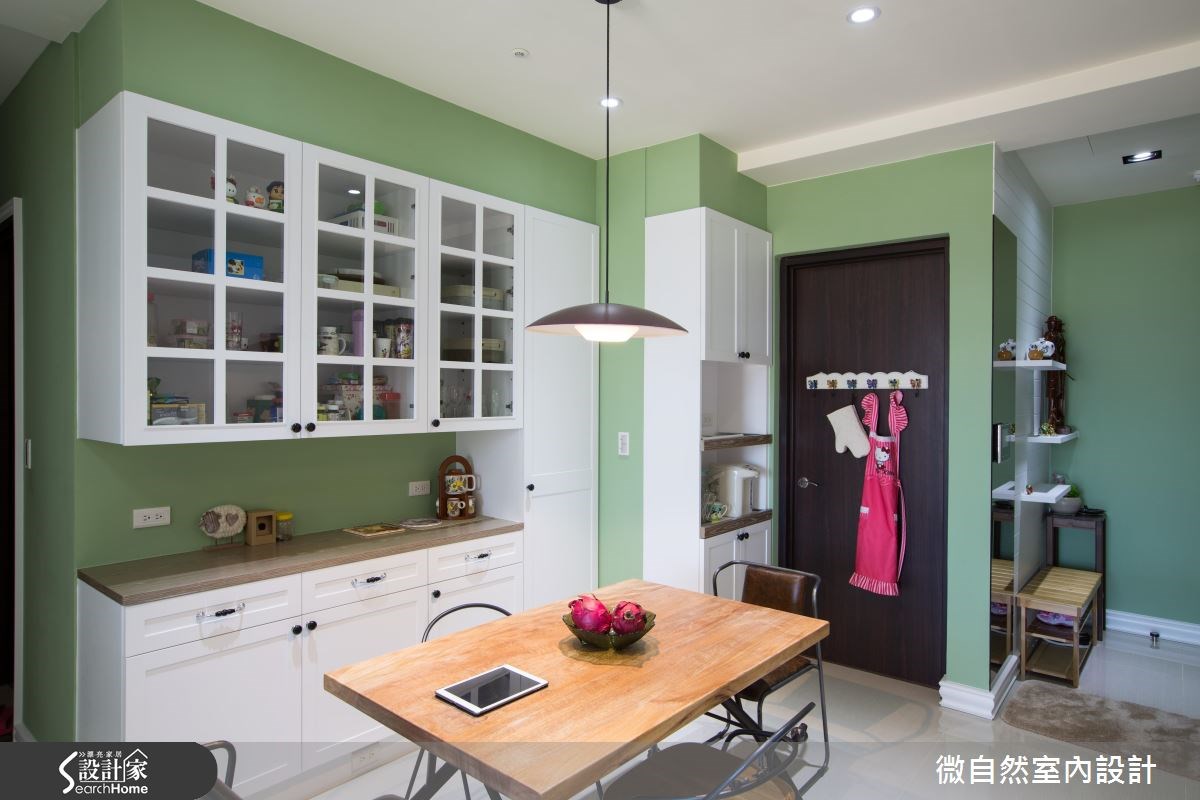 28坪新成屋(5年以下)＿美式風案例圖片＿微自然室內裝修設計有限公司＿微自然_03之4