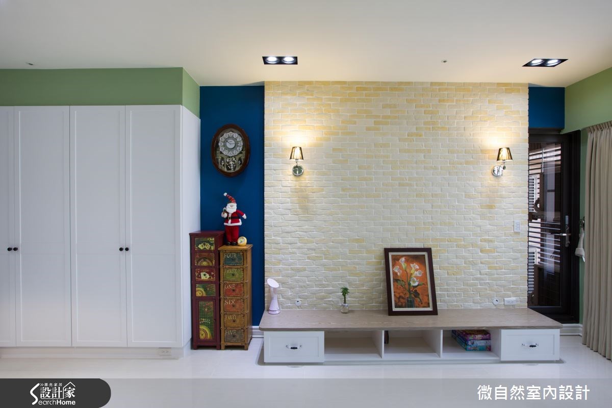 28坪新成屋(5年以下)＿美式風案例圖片＿微自然室內裝修設計有限公司＿微自然_03之5