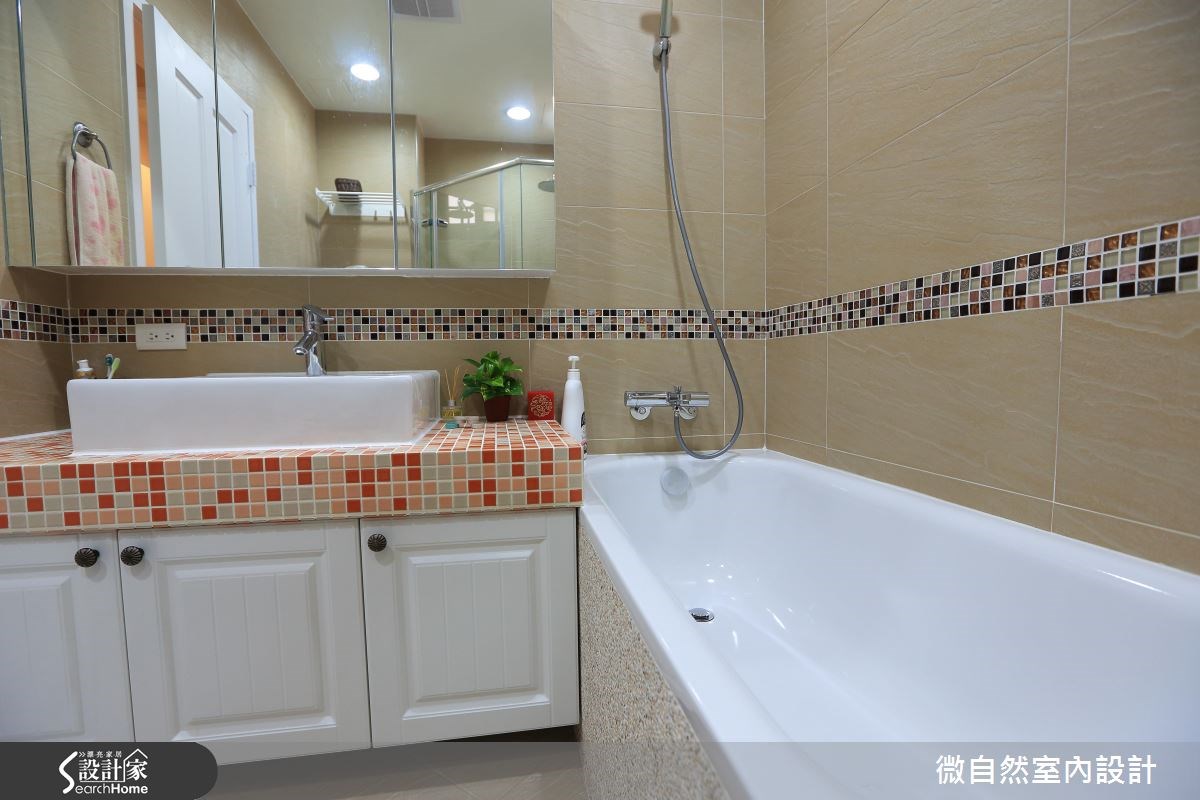 25坪中古屋(5~15年)＿鄉村風案例圖片＿微自然室內裝修設計有限公司＿微自然_05之13