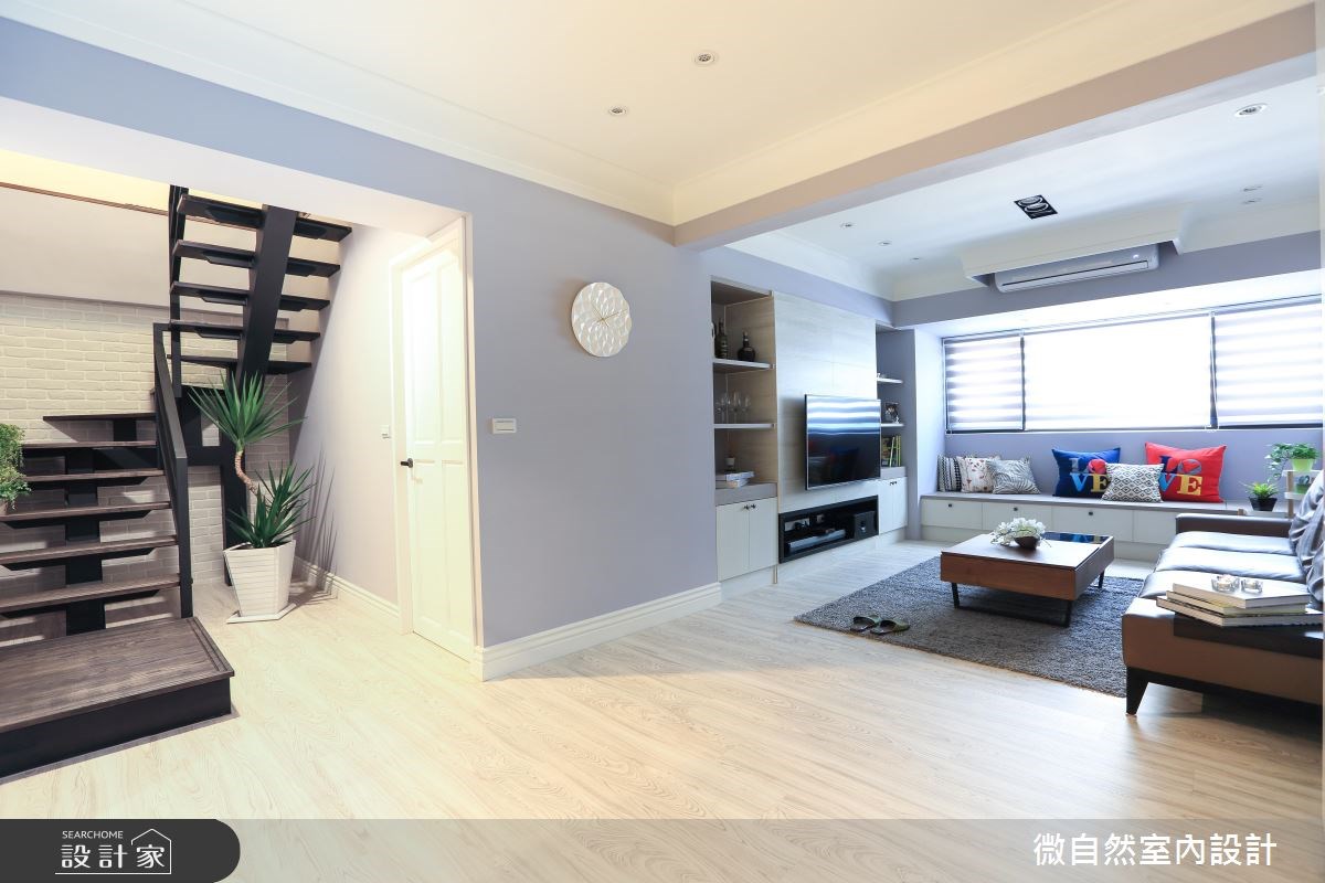 25坪中古屋(5~15年)＿美式風案例圖片＿微自然室內裝修設計有限公司＿微自然_08之2